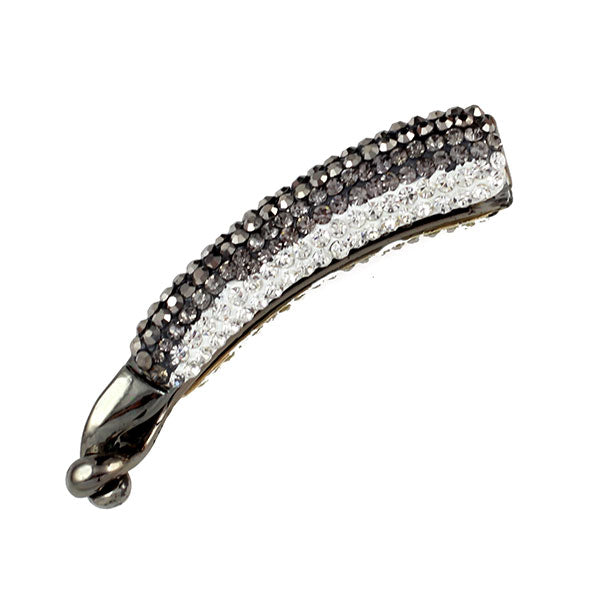 Rhinestone Double-sided Banana Vertical Hair Barrette