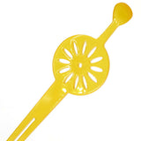 Acrylic Geisha Floral Cut Hair Stick Fork