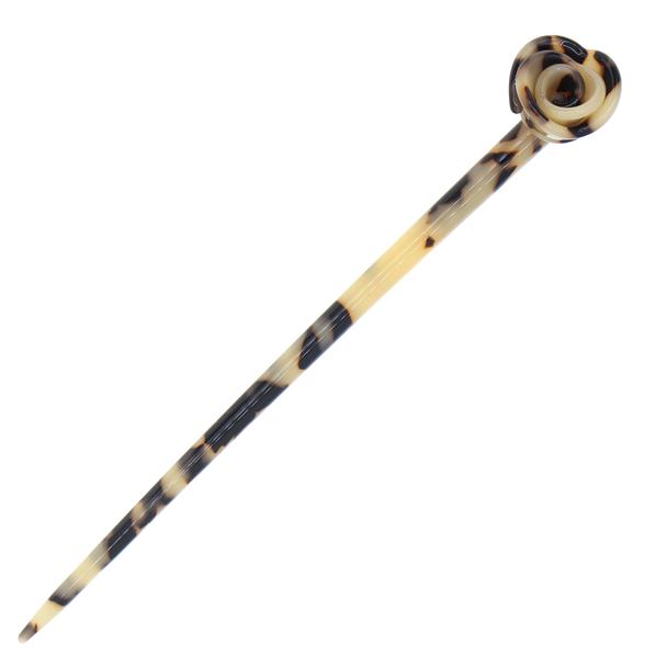 Small Rose Cellulose Acetate Hair Stick