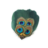 Classic Peacock Feather Hairband Kit Adjustable Removable