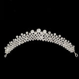 Bridal Rhinestone Hairband Style Half Tiara