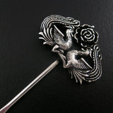 Handmade Miao Ethnic Tribal Hair Stick 5.5
