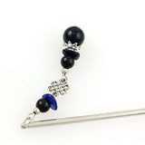 Tribal Style Red Beads Tassel Hair Stick