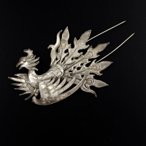 Handmade Miao Phoenix Costume Hair Stick