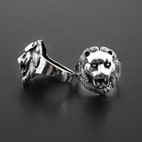 Tibetan Style Handmade Ring Lion