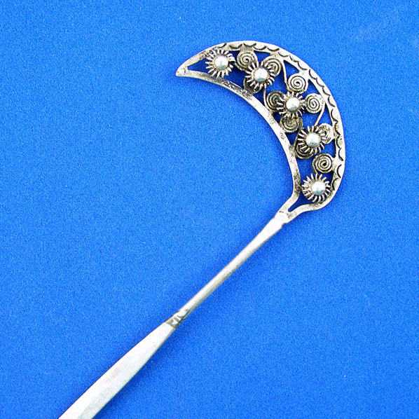 Handmade Miao Ethnic Tribal Hair Stick 6.2"