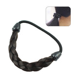 Half Braid Elastic Ponytail Holder