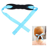 Volumizing Foam Bun Maker with Ribbons Aqua