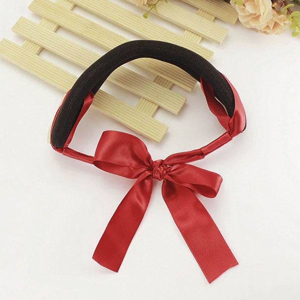 Volumizing Foam Bun Maker with Ribbons Black
