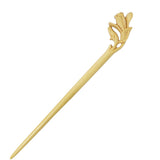 CrystalMood Handmade Carved Wood Hair Stick Yulan