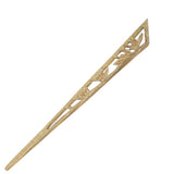 CrystalMood Handmade Carved Wood Hair Stick Bamboo