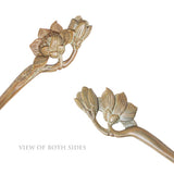CrystalMood Handmade Carved Wood Hair Stick Yulan