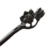 CrystalMood Handmade Carved Wood Hair Stick Yulan