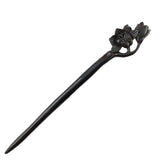 CrystalMood Handmade Carved Wood Hair Stick Yulan