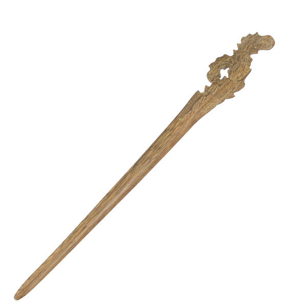 CrystalMood Handmade Carved Hair Stick Phoenix Plumes