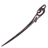 CrystalMood Handmade Carved Wood Hair Stick Nirvana