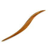 CrystalMood Handmade Carved Wood Hair Stick Breeze 7.5" Rosewood