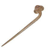 CrystalMood Handmade Carved Wood Hair Stick Propitious