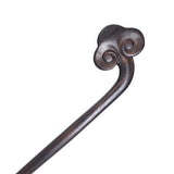 CrystalMood Handmade Carved Wood Hair Stick Propitious