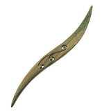 CrystalMood Handmade Carved Wood Hair Stick Breeze Lignum-vitae