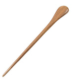 CrystalMood Handmade Carved Simple Wood Hair Stick Lignum-Vitae