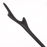 CrystalMood Handmade Carved Wood Antler Hair Stick