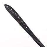 CrystalMood Handmade Carved Ebony Wood Hair Stick Fairy Wing