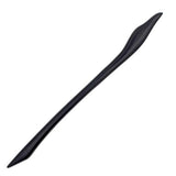 CrystalMood Handmade Carved Abstract Wood Hair Stick Ebony