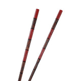 Ironwood Chopstick Bamboo Style Hair Sticks Red [Pair]
