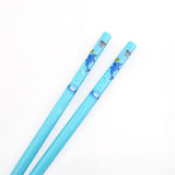 Painted Bamboo Chopsticks Hair Stick Dolphin [Pair]