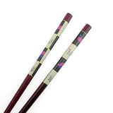Painted Bamboo Chopsticks Hair Stick Apples 7