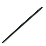 Decorated Rosewood Chopstick Hair Stick with Steel Piece 9.5" [Pc]