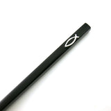 Decorated Rosewood Chopstick Hair Stick with Steel Piece 9.5