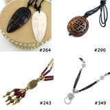 LOT OF 13 Necklaces Tribal Ethnic Tibetan Behemian Bone Horn, Cloisonne, Beaded 