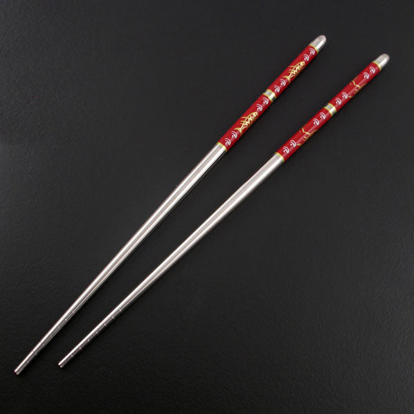 Stainless Steel Hollow Chopstick Hair Stick Fish 8.8 In [Pair]