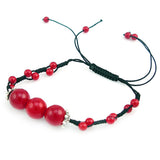 Tibetan Style Stone Beads Bracelet