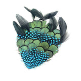 Dotted Feather Hairband Kit Adjustable Removable