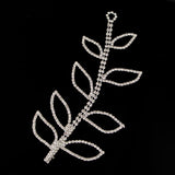 Leaves Adjustable Rhinestone Bridal Hair Jewelry Tiara