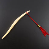 Handmade Sheep Horn Hair Stick with Tassel S