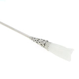 White Glass Lampwork Beads Hair Stick Yulan