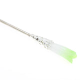 Green Glass Lampwork Beads Hair Stick Yulan