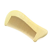 Crystalmood Relief Carved Seamless Boxwood Hair Comb Pawn 4.5"