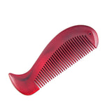 Crystalmood Lacquered Seamless Boxwood Hair Comb Fish Fin