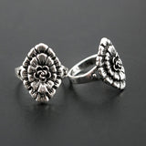 Tibetan Style Handmade Floral Ring S