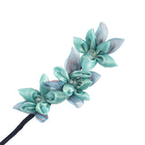 Crystalmood Flexy Hair Styler Floral Up-do Stick 3-Flower Green