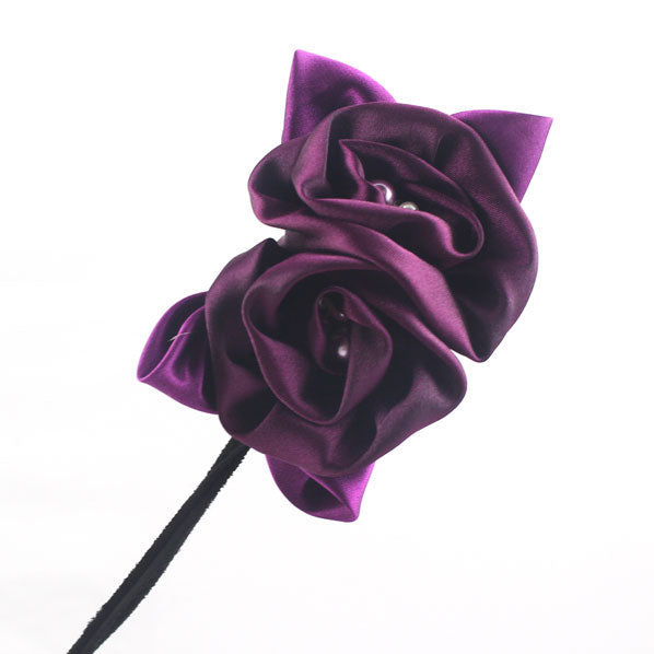 Crystalmood Flexy Hair Styler 2-Flower Up-do Stick Violet