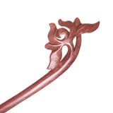 CrystalMood Handmade Carved Wood Hair Stick Chinese Redbud
