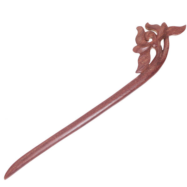 CrystalMood Handmade Carved Wood Hair Stick Chinese Redbud