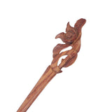 CrystalMood Handmade Carved Wood Hair Stick Chinese Redbud