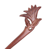CrystalMood Handmade Carved Wood Hair Stick Yulan